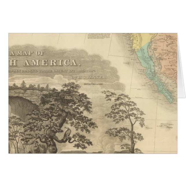 Cartão Sudoeste da América do Norte (Frente Horizontal)