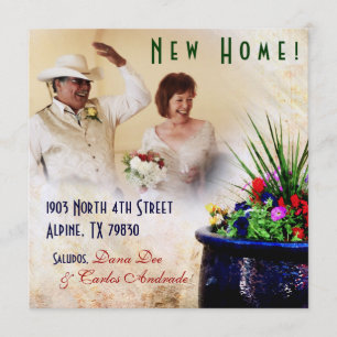 Cartão Sudoeste-Inspirado Home novo