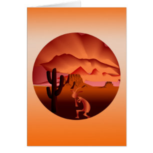 Cartão Sudoeste Kokopelli