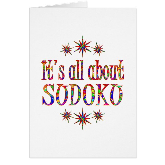 CARTÃO SUDOKU (Frente)