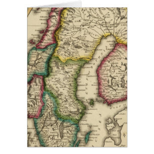 Cartão Suecia e Noruega 2