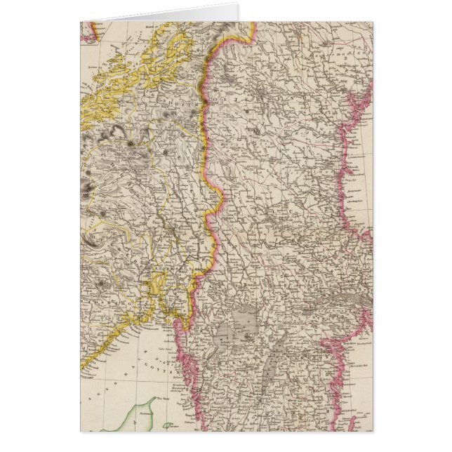 Cartão Suecia e Noruega 7 (Frente)