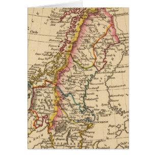 Cartão Suecia, Noruega 2