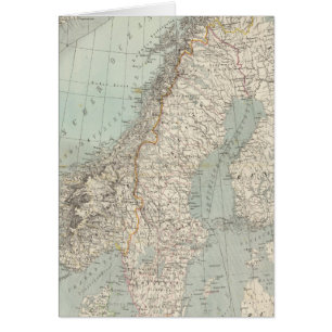 Cartão Suecia, Noruega, Dinamarca 2