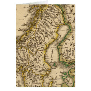 Cartão Suecia, Noruega e Finlândia