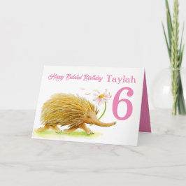 Cartão Suecidna bonita correndo garotas atrasadas no 6