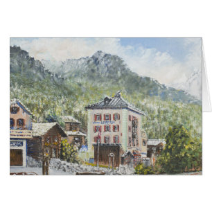 Cartão Suiça de Zinal. 2007