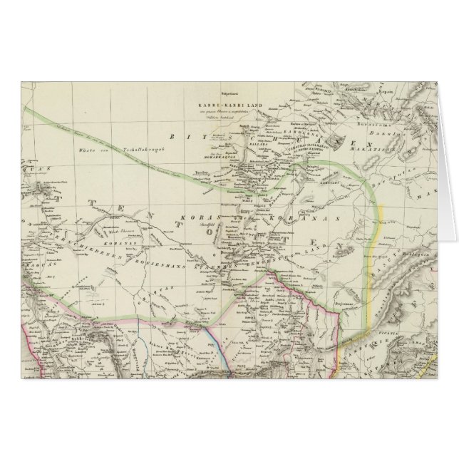 Cartão Sul/África - África do Sul (Frente Horizontal)