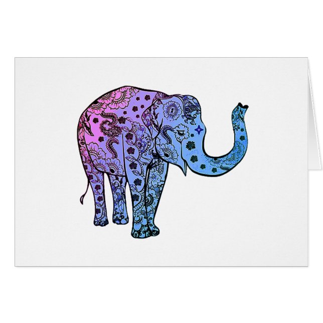 Cartão Sulco psicadélico (Frente Horizontal)