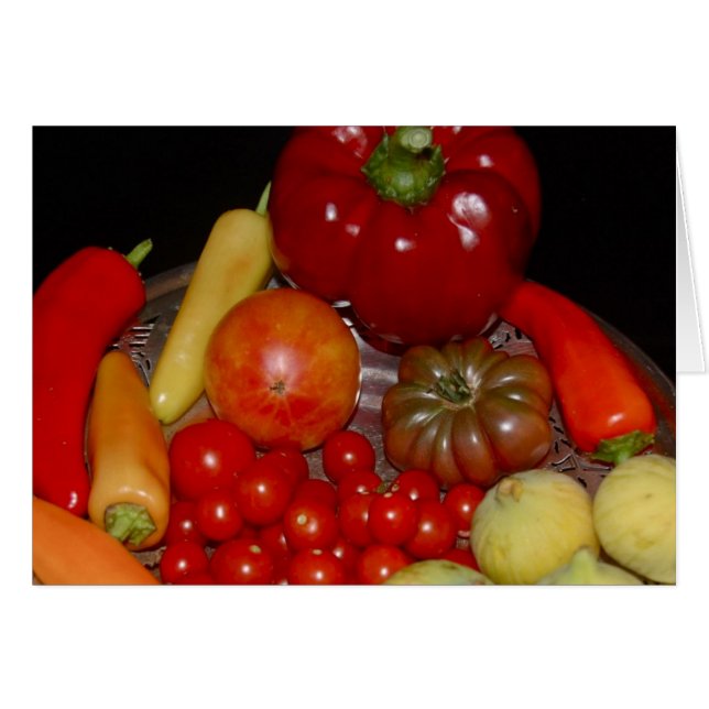 Cartão Summer Bounty (Frente Horizontal)