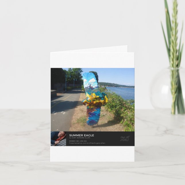 Cartão Summer Eagle (Frente)