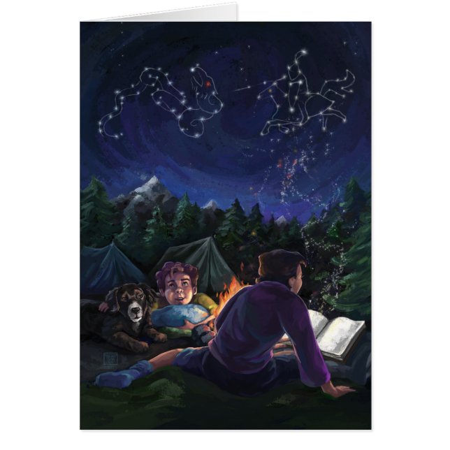 Cartão Summer Knights (Frente)