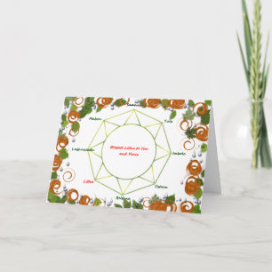 Cartão Summer Solstice Greeting Card