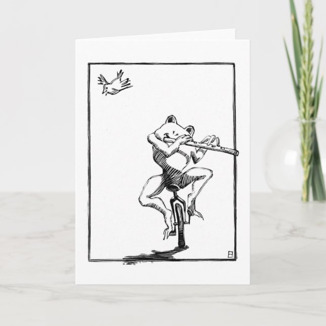 Cartão Summer Song (Frente)