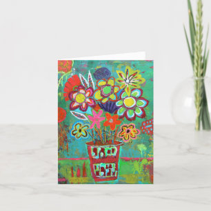 Cartão Summer Spray Blank Note Card