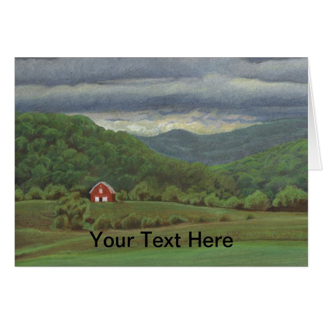 Cartão Summer Storm (Frente Horizontal)