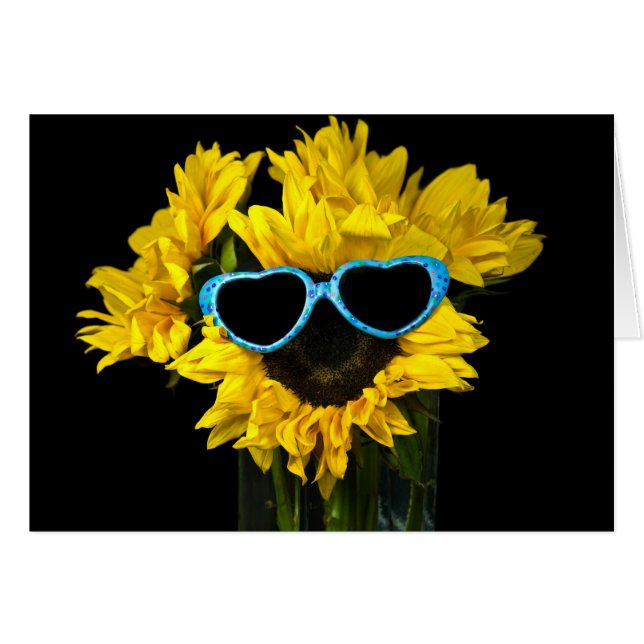 Cartão Summer Sun (Frente horizontal)