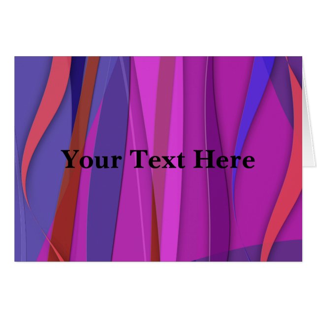 Cartão Summer Wind (Frente Horizontal)