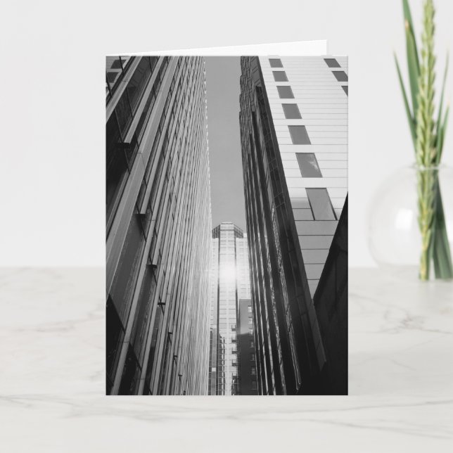 Cartão Sunburst da cidade - Chicago (Frente)