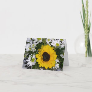 Cartão Sunflower Bouquet