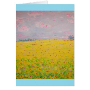 Cartão Sunflower Breeze