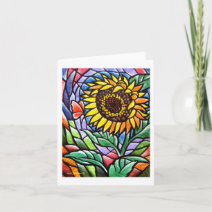 Cartão Sunflower Notecard