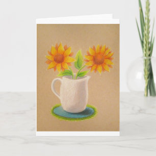 Cartão Sunflowers Greeting Card