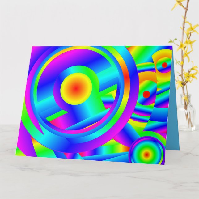 Cartão Sunrise Mediterrânica (Flor Amarela)