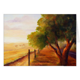 Cartão Sunrise na Whiskey Hill Road