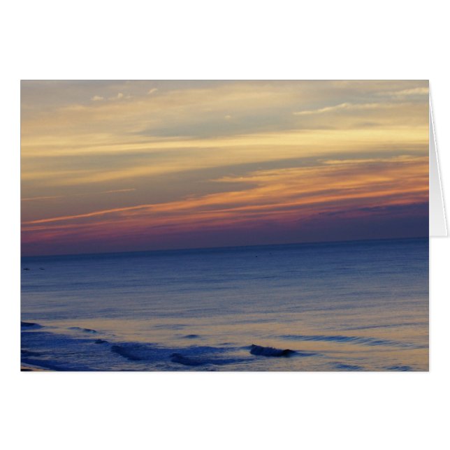 Cartão Sunrise para Sunset (Frente Horizontal)