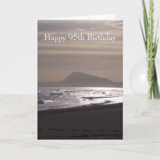 Cartão Sunrise Personalizada 95.o Aniversário