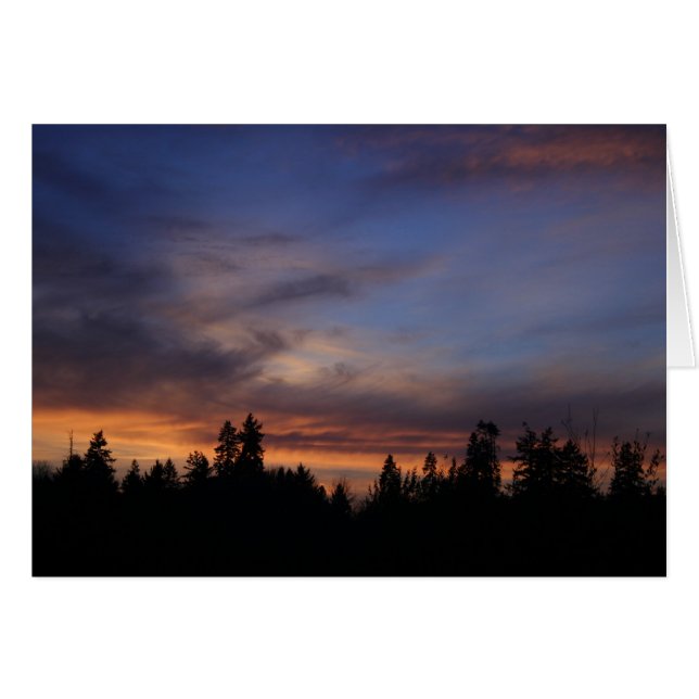 Cartão Sunset (Frente Horizontal)