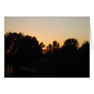 Cartão Sunset