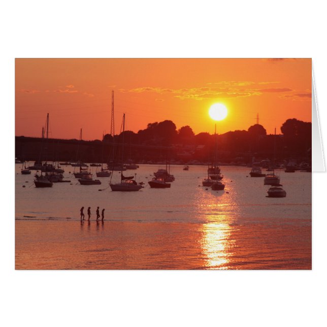 Cartão Sunset (Frente Horizontal)