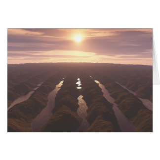 Cartão Sunset