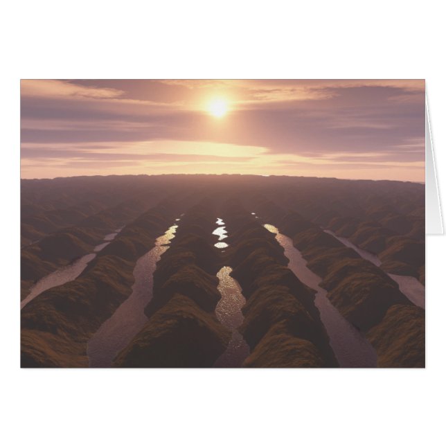 Cartão Sunset (Frente Horizontal)