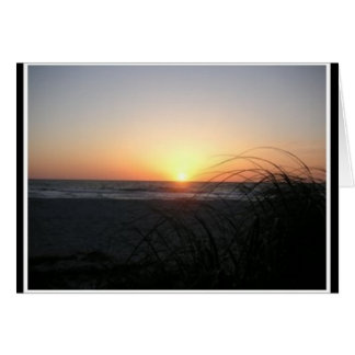 Cartão Sunset