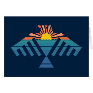 Cartão sunset anishinaable