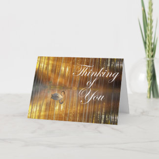 Cartão Sunset do ouro