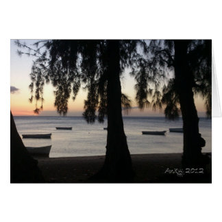 Cartão Sunset em Albion