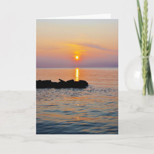Cartão Sunset Greeting Card
