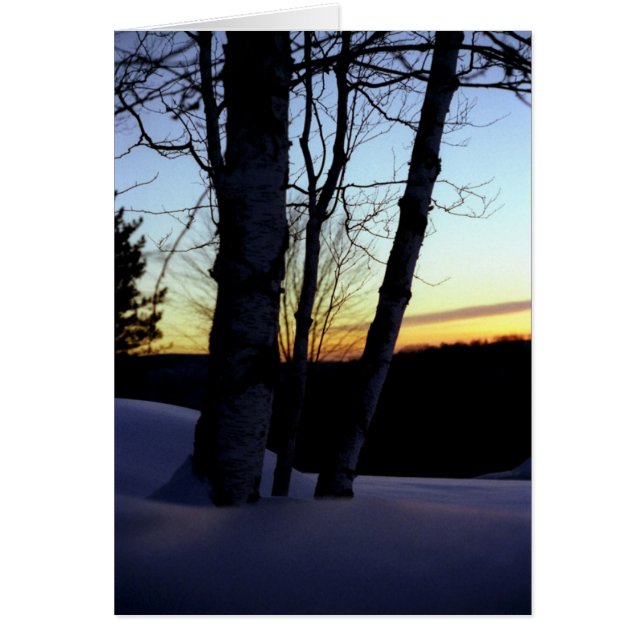 Cartão Sunset, N.H. (Frente)