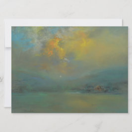 Cartão Sunset Over the Colinas (por Glenn Cooper Henshaw)