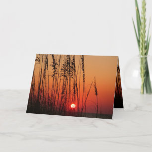 Cartão Sunset perfeito - personalizado