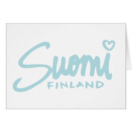 Cartão Suomi Finlândia 5