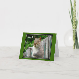 Cartão S'up? - notecard