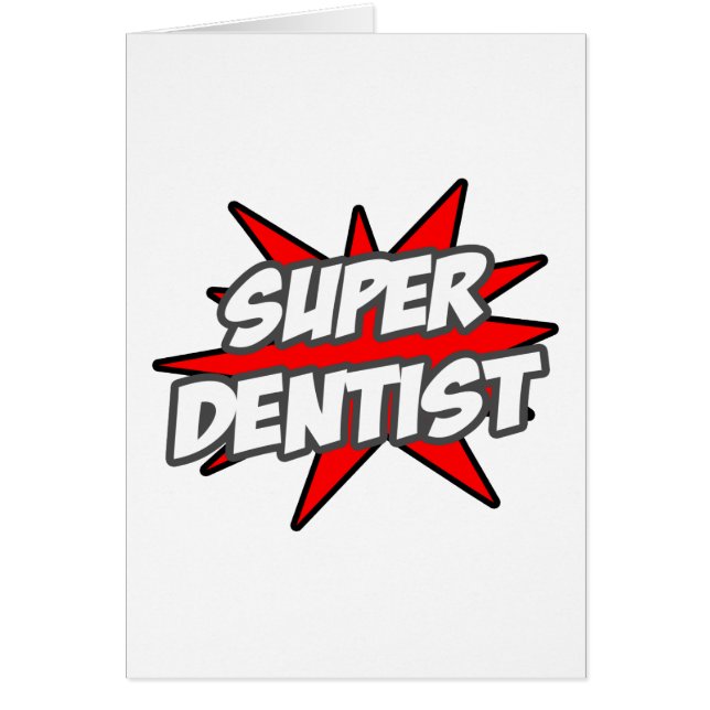 Cartão Super Dentista (Frente)