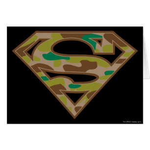 Cartão Super-Homem Logotipo de campanha