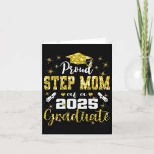 Cartão Super Orgulhosa Mãe Da Graduação Do Formando F De