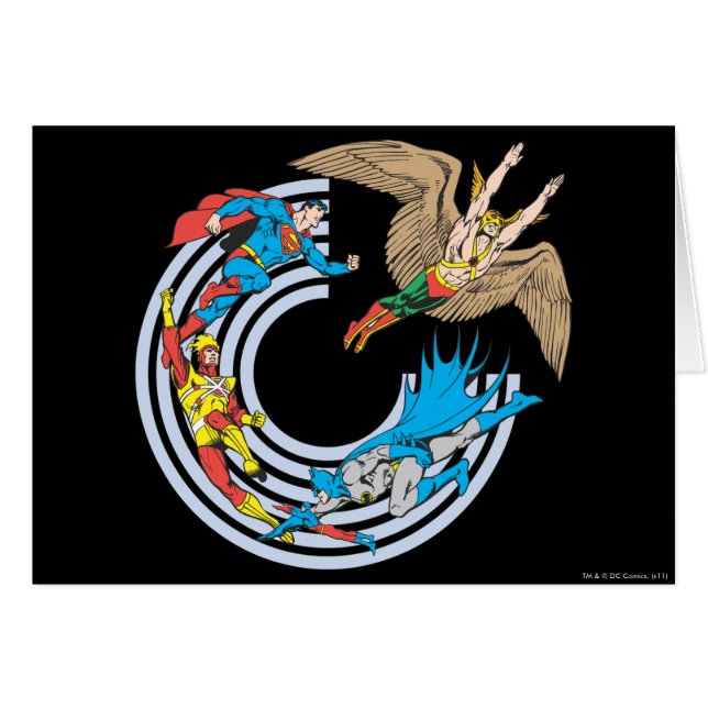 Cartão Super Powers™ Collection 7 (Frente Horizontal)